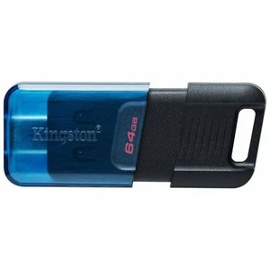 Clé USB Kingston DataTraveler 80 M 128 GB Bleu - Afbeelding 1 van 3
