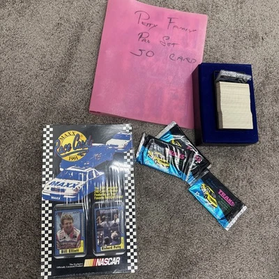 Gran lote de tarjetas coleccionables de carreras NASCAR de colección de los 90 Maxx Pro Set Traks Foto 1 de 4