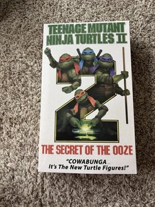 Neca Teenage Mutant Ninja Turtles II Box 4er Pack Secret Of The Ooze ungeöffnet - Bild 1 von 7