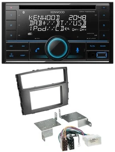 Kenwood CD 2DIN DAB USB MP3 Bluetooth Autoradio für Mitsubishi Pajero 2006-2014 - Bild 1 von 7