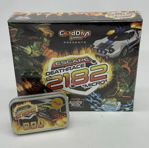 Escape Deathrace 2182 "Micro" LS Edition Board Game by GoodDays Games Sealed New - Picture 1 of 5