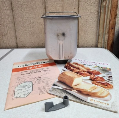 Libro de cocina manual Hitachi HB-B101 para hacer pan paleta ~ BUEN ESTADO USADO  Foto 1 de 4