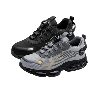 Scarpe Antinfortunistiche Uomo Punta Acciaio Antiscivolo Leggere Traspiranti - Immagine 1 di 4