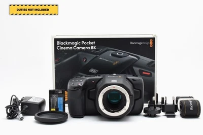 [MINT inBOX] Blackmagic Design Pocket Cinema Camera 6K BMPCC ( EF Mount )  JAPAN - Image 1 of 4