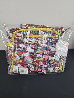 Ju-Ju-Be For Hello Kitty BFF Tick Tock Diaper Bag Backpack Limited Edition NEW - Image 1 of 4