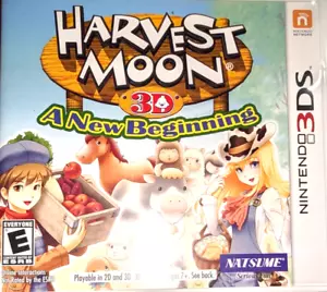 Harvest Moon 3D A New Beginning for Nintendo 3DS - Picture 1 of 3