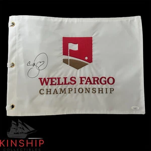 Jason Day signed Wells Fargo Pin Flag JSA COA Masters PGA Golf Auto G67 - Picture 1 of 1