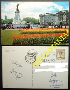 POSTCARD LONDON BUCKINGHAM PALACE 1967 LONDRES ENGLAND INGLATERRA CC04890 UK - Picture 1 of 1
