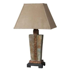 Pemberly Row Indoor and Outdoor Accent Lamp in Hammered Copper - Picture 1 of 1