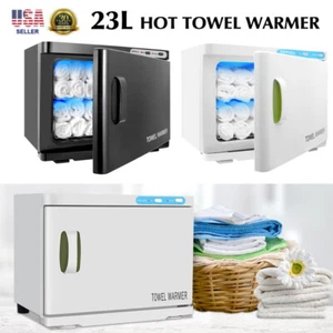 Towel Warmer or UV Sterilizer Cabinet Optional Nail Facial Tattoo Beauty Salon - Picture 1 of 20