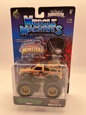 Monster Patrol Bride of Frankenstein Dodge 2003 Muscle Machines. M064-03-19. Nuevo en paquete Foto 1 de 4
