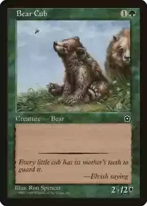 Bear Cub - Portal Second Age - Magic the Gathering MTG - Picture 1 of 1
