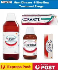 Corsodyl 1% W/W Gum Disease Treatment Dental Gel Bleeding Mouthwash toothpaste - Picture 1 of 16