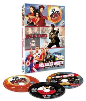 Balls of Fury/Walk Hard/Talladega Nights DVD (2008) Dan Fogler, Garant (DIR) - Image 1 of 2