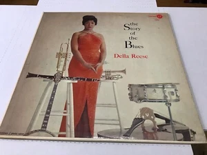 DELLA REESE THE STORY OF THE BLUES LP JUBILEE 1095 VG - Foto 1 di 7