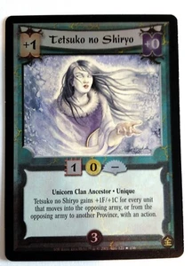 Tetsuko no Shiryo Foil L5R Legend of the Five Rings CCG An Oni's Fury AOF - Picture 1 of 1