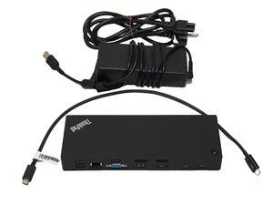 Lenovo ThinkPad 40AC Thunderbolt 3 Dock Universal Dockingstation Set 135W USB-C - Bild 1 von 9