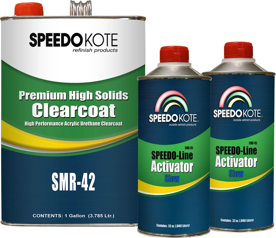 Premium High Solids Clear Coat, Clearcoat 6 Qt. Slow (Warm Temp.) Kit, SMR-42/85 - Image 1 of 1