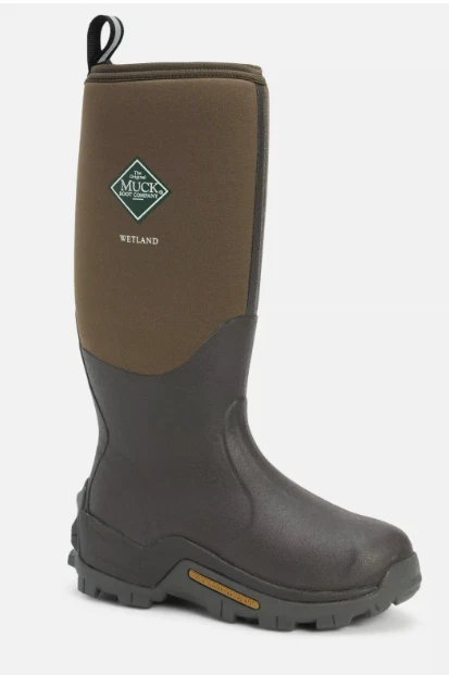 Botas Muck para hombre Wetland corteza y bronceado Muck WET-998K Foto 1 de 1