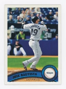 JOSE BAUTISTA 2011 Topps Throwback SP Vintage Stock 216 - Picture 1 of 2