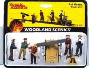 WOODLAND SCENICS TRABAJADORES FERROVIARIOS REF A2747 - Imagen 1 de 1