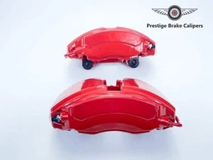 GENUINE AUDI A7 ATE FRONT LEFT+ RIGHT  BRAKE CALIPERS  2018-2023  338/30mm - Picture 1 of 7