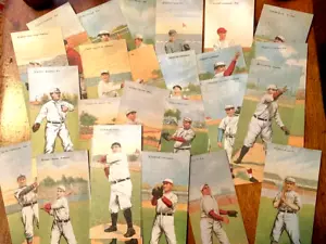 1911 T201 Mecca Double Folders Reprint of 25 Cards & bonus cards always added - Picture 1 of 2