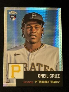 2022 Topps Chrome Platinum Oneil Cruz RC Prism Refractor #273 - Bild 1 von 2