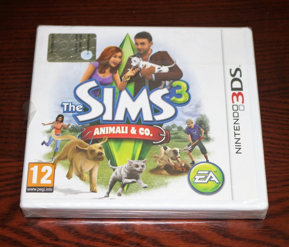 *New & Sealed* Nintendo 3DS Game The Sims 3 Pets PAL Animali & Co. - Image 1 of 4