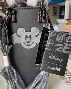 Loungefly Disney EXCLUSIVE COUNT MICKEY COFFIN Crossbody HALLOWEEN GOTH FREE S&H