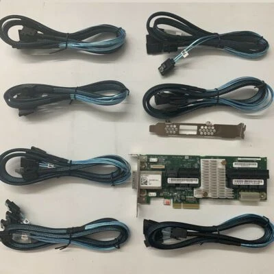 Adaptec 2283400-R AEC-82885T/36Port 12Gb/s Expander Card 82885T + 7* 8643 cable - Image 1 of 4