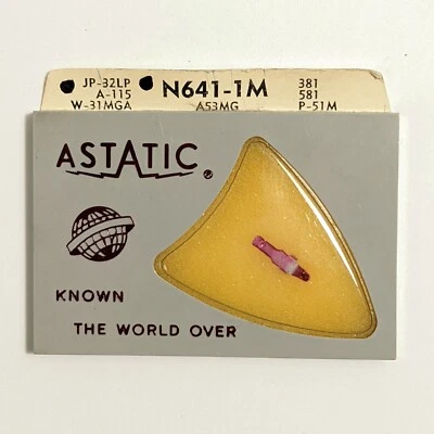 Astatic N641-1M For Shure Shure A53MG A55MG Needle Stylus Phono Turntable  - Image 1 of 3