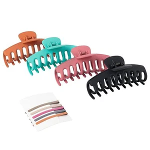 FAVOTIQUE - 9 Pieces Large Hair Claw Clip/Hair Pin Set - Hair Accessory Set - Picture 1 of 6