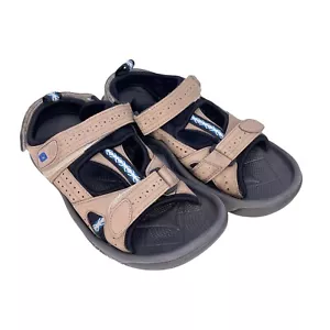Footjoy Herren 45318 verstellbare weiche Spike Golfsandalen - braun - Größe US 8 - Bild 1 von 5