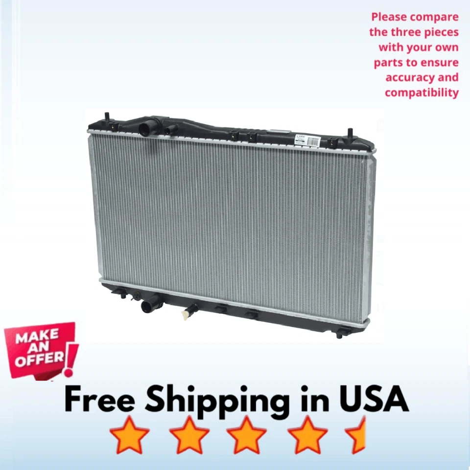 Radiator A/C Fit Acura ILX 2016-2022 - Imagem 1 de 1