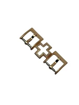 Hebilla de reloj Roger Dubuis Follow Me oro rosa 18 quilates diamantes 11 mm  Foto 1 de 2