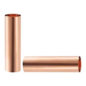 2Pack Pure Copper Sheets Metal Copper Plates 1000x100x0.01mm - Picture 1 of 6