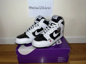 Nike x Supreme Dunk High SB By Any Means Stormtrooper Size 9 Brand New - Picture 1 of 8