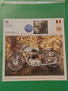 FN 600cc M86 Motorcycles Atlas Ed. 1999 free shipping - Picture 1 of 1
