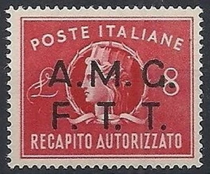 1947 TRIESTE A RECAPITO AUTORIZZATO 8 LIRE MNH ** - RR10697 - Imagen 1 de 1