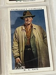 Cigarrillo Churchman Tobacco 1938 Imperial In Town Tonight WA Gape Tramps - Imagen 1 de 4