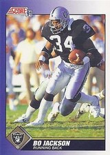 Bo Jackson Score 1991 #100    