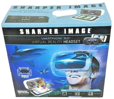 Auriculares de realidad virtual Sharper Image 360 grados blancos Foto 1 de 4