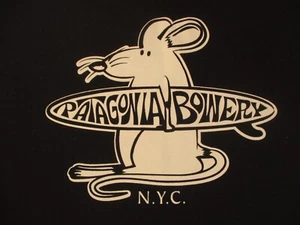 Camisa Patagonia Bowery NYC Logo Mujer Pequeña Negra Responsibili TEE Calce Regular - Imagen 1 de 10