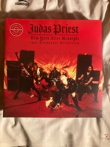 JUDAS PRIEST NEW YORK AFTER MIDNIGHT 1981 BROADCAST, LTD RED  2 x LP, NEW - Picture 1 of 1