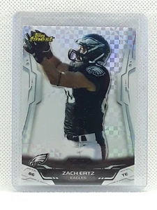 Zach Ertz 2014 Topps Finest Football - #74 X-FRACTOR - Philadelphia Eagles - Picture 1 of 2