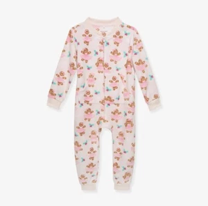 NWT Posh Peanut Ginger Posh Microfleece Jumpsuit I 14Y-16Y / Pink - Picture 1 of 2
