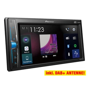 PIONEER 2-DIN DMH-A3300DAB Auto Radioset für SMART ForFour 454 - 2004-2006 - Bild 1 von 5