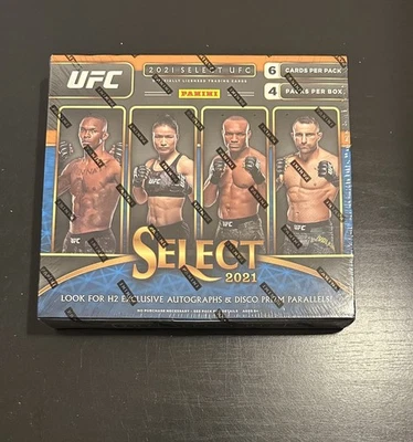2021 PANINI SELECT UFC H2 HOBBY HYBRID BOX NEW FACTORY SEALED - Image 1 of 3