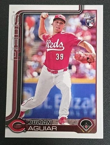 2025 Topps Baseball Series 2 #566 JULIAN AGUIAR RC Base - Picture 1 of 1